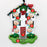 New Home Family of 6 Personalized Christmas Ornament