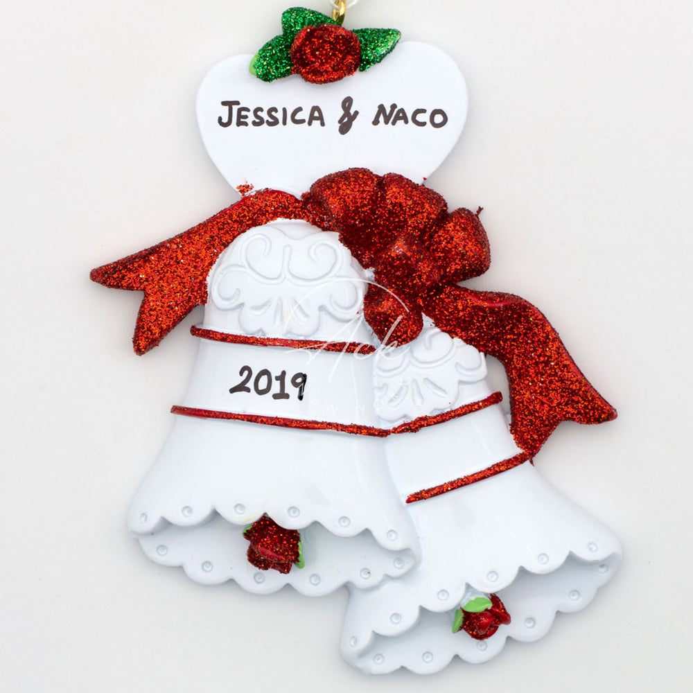 Bells With Names Personalized Christmas Ornament