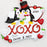 XO Penguin Personalized Christmas Ornament