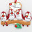 Bird Family of 4 Personalized Christmas Ornament