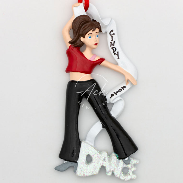 Dancer Personalized Christmas Ornament