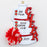 Cheer Team Red Personalized Christmas Ornament