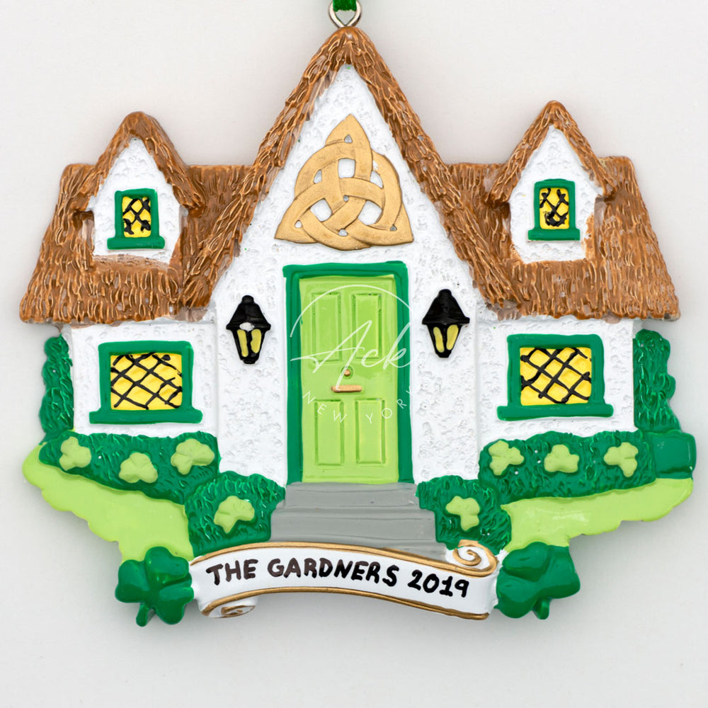 Big House Personalized Christmas Ornament