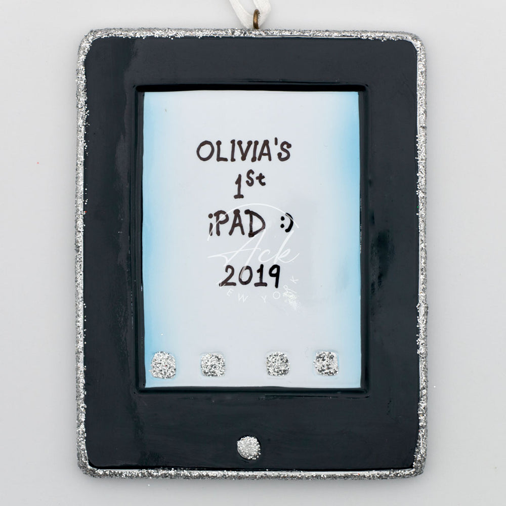Ipad Personalized Christmas Ornament